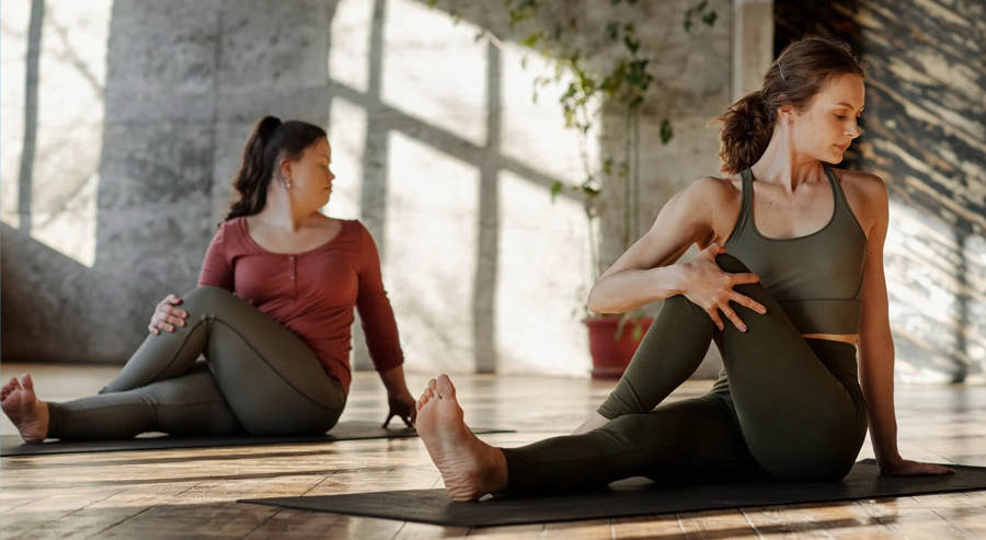 Yoga/spor salonu kumaş